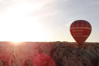 hot air balloon kapadokya
