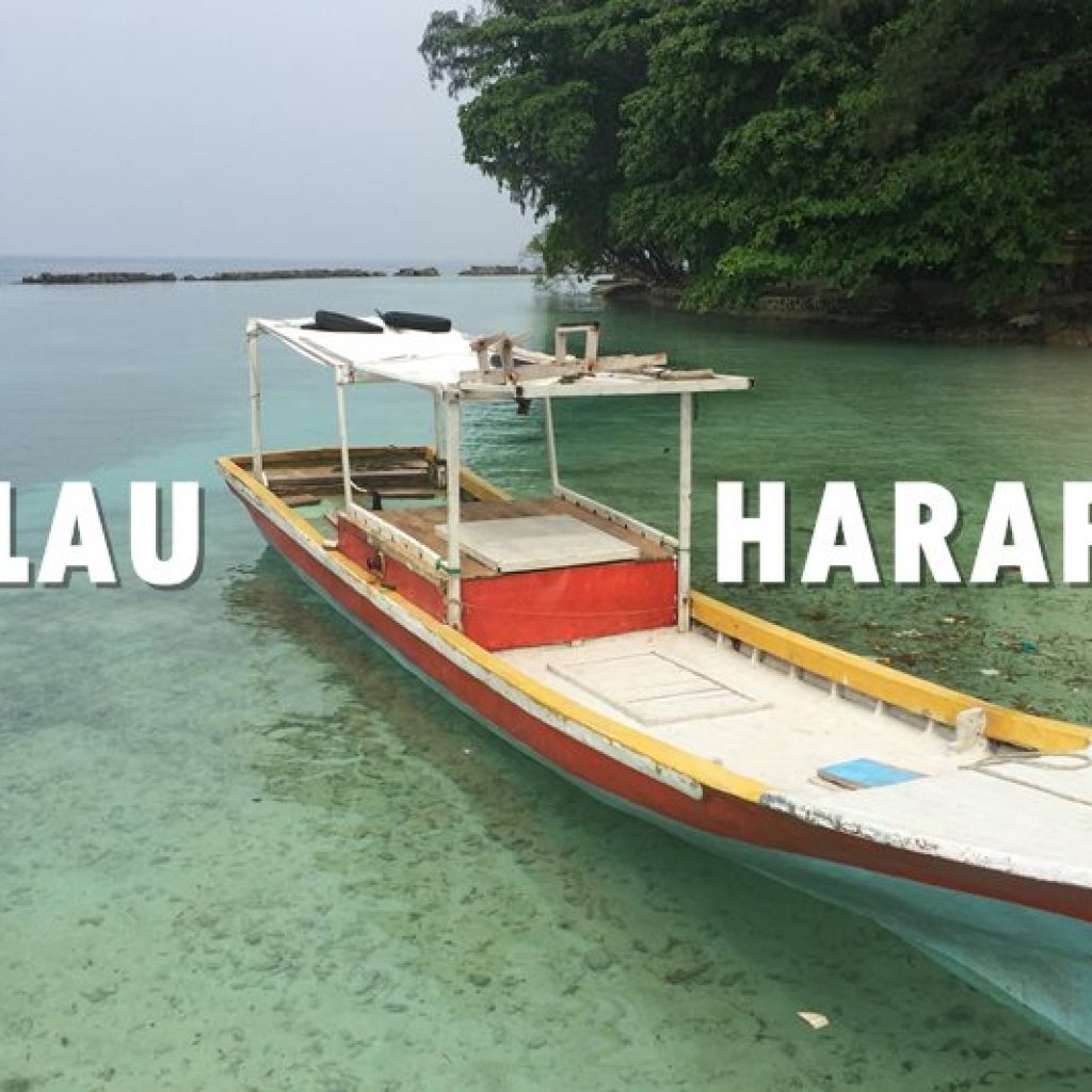 pulau harapan ala backpacker