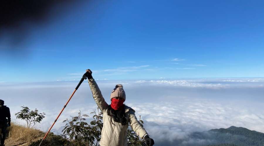 puncak gunung ciremai